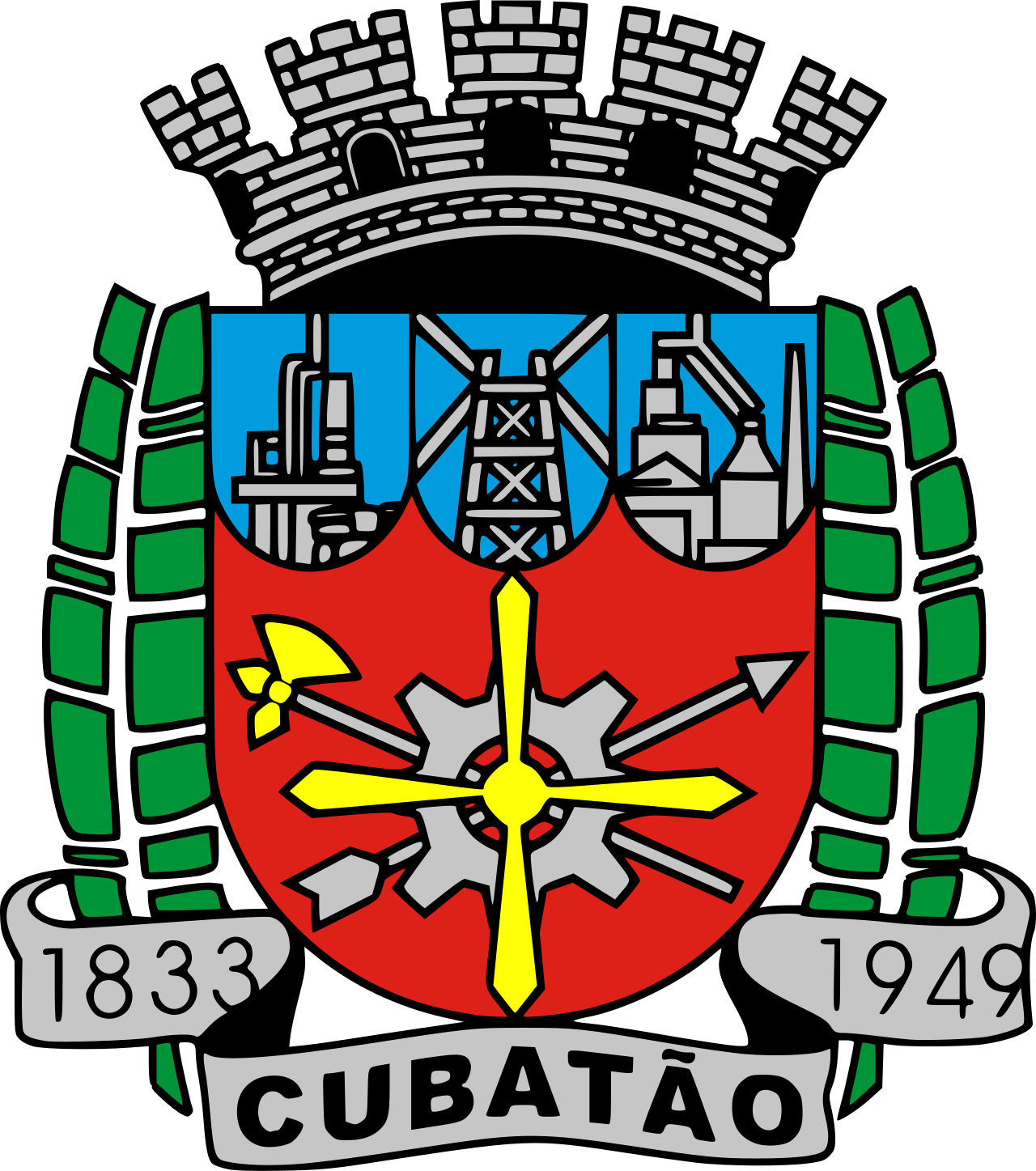 Brasão de Cubatão/SP